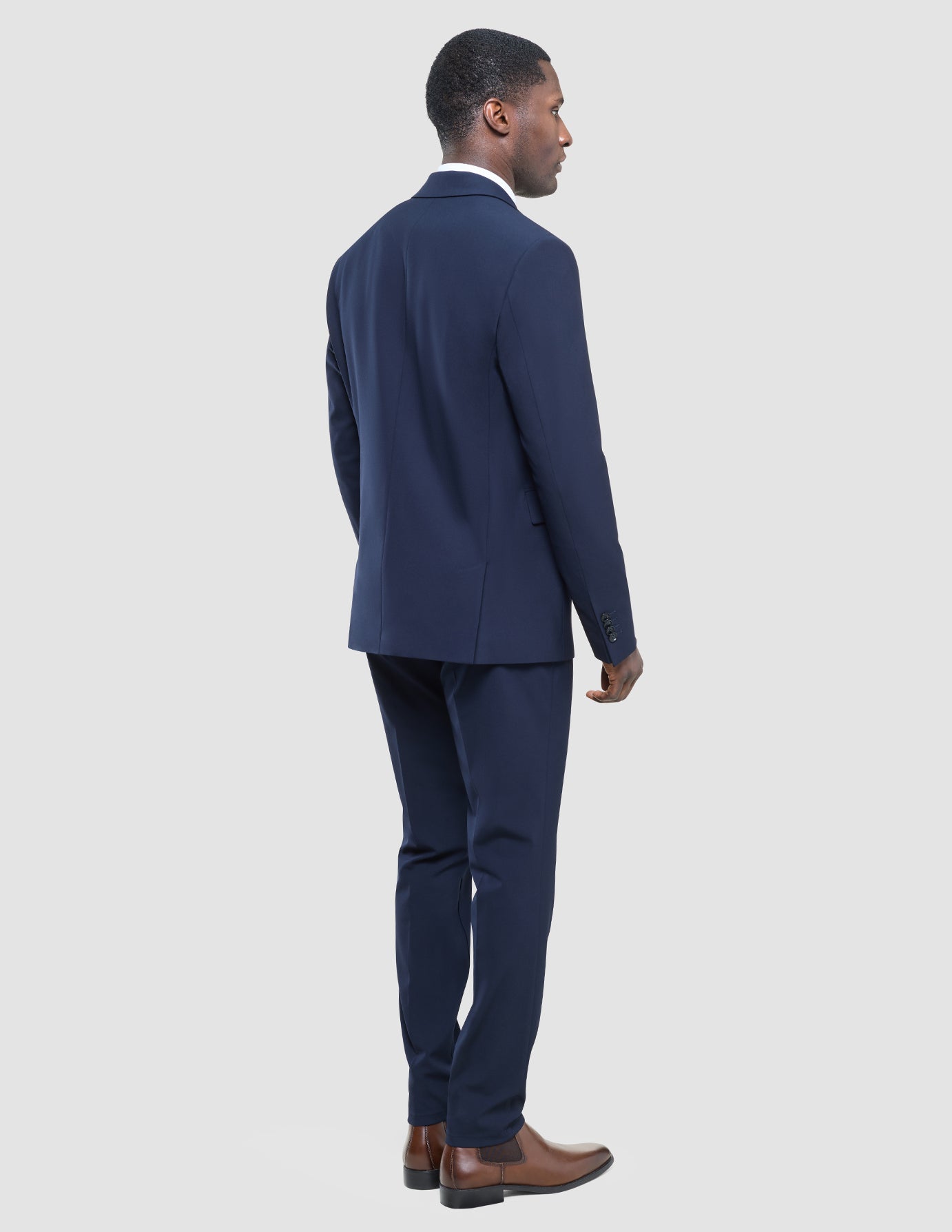 Essential Blazer Slim Midnight Blue